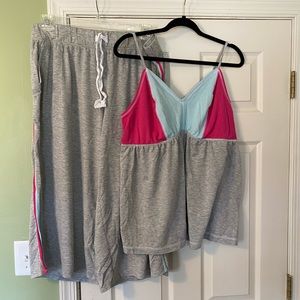 Cacique Loungewear Pajama Set 18/20 Lane Bryant